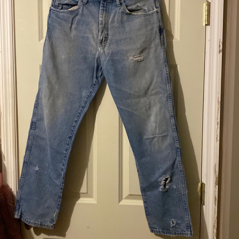 Rustler work worn jeans